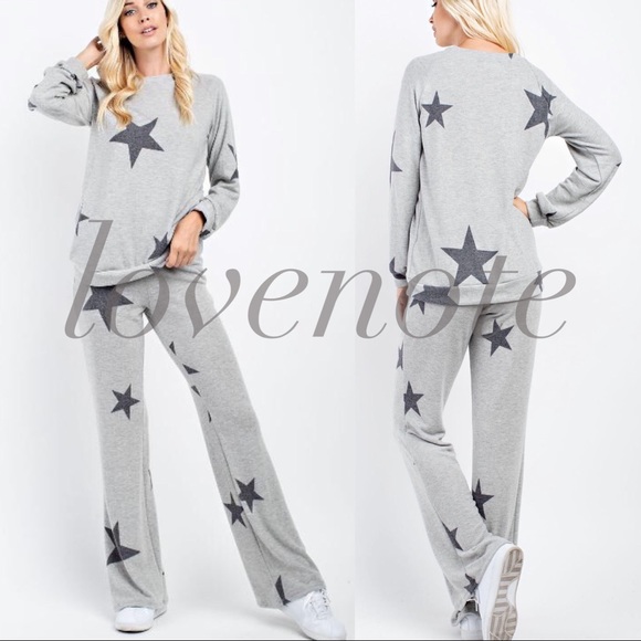 lovenote Pants - LAST Softest Lounge Pants Hacci Brushed Sweatpants